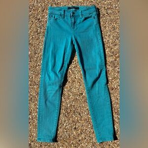 Liverpool Nik Turquoise Skinny Women Jeans